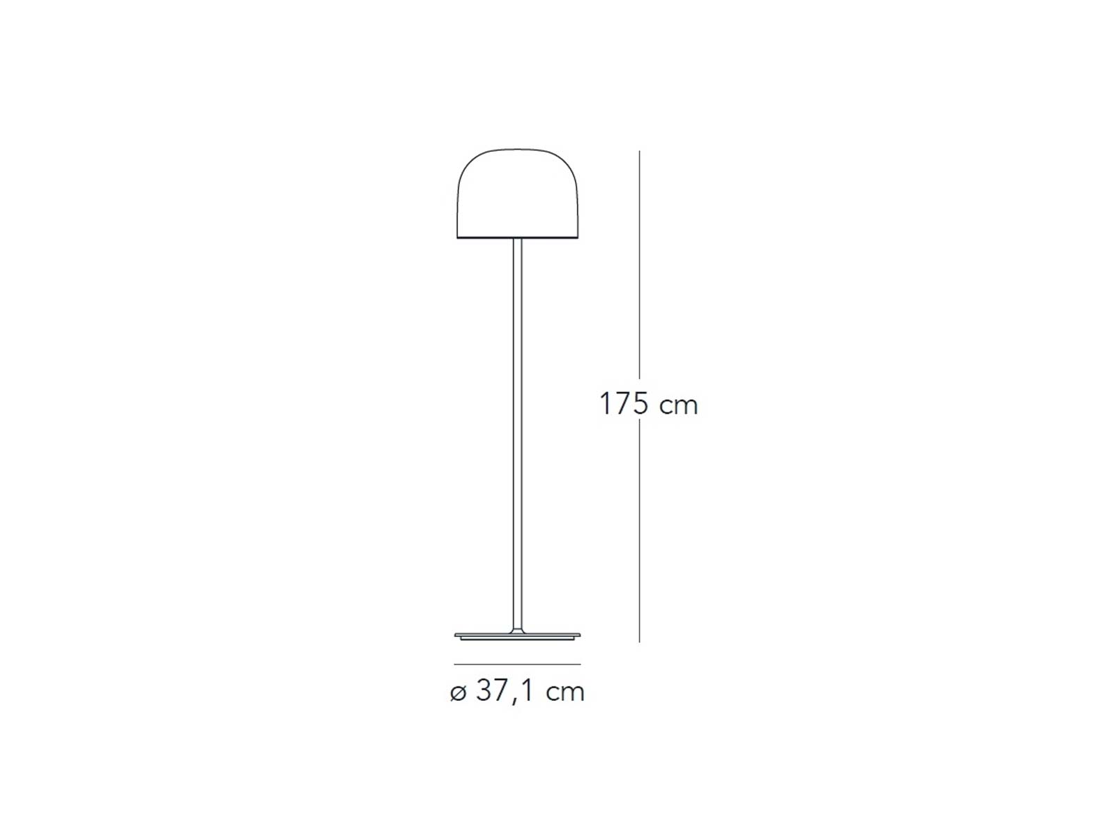 FontanaArte Equatore Floor Lamp Medium