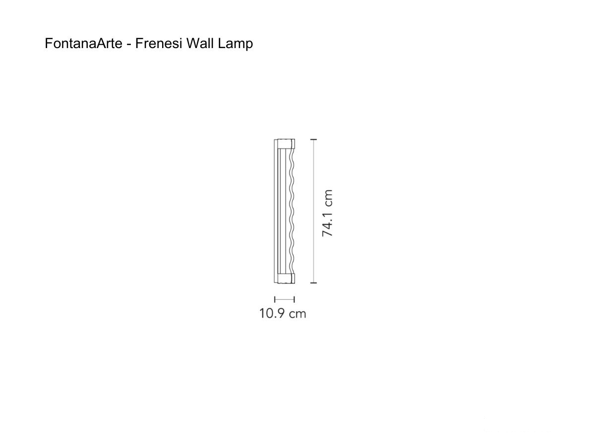 FontanaArte Frenesi Wall Lamp