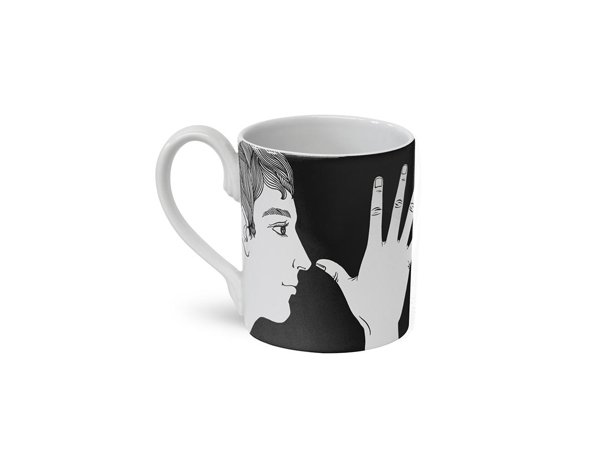 Чашка Fornasetti Marameo Mug