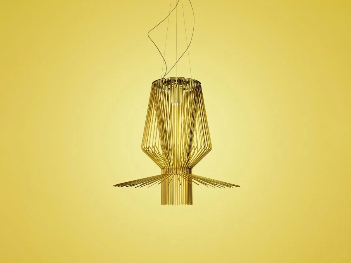 Foscarini Allegro Assai Suspension Lamp Gold
