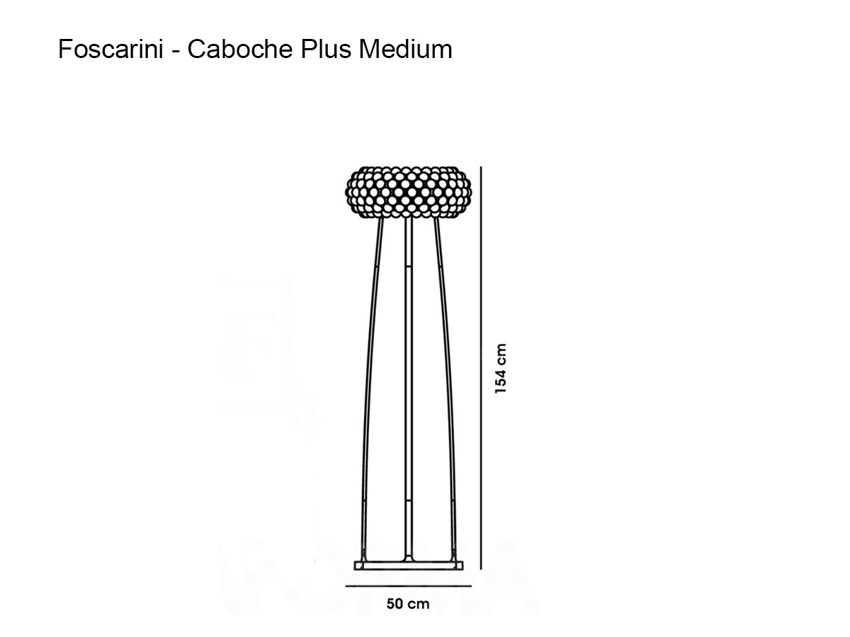Foscarini Caboche Plus Medium Floor Lamp