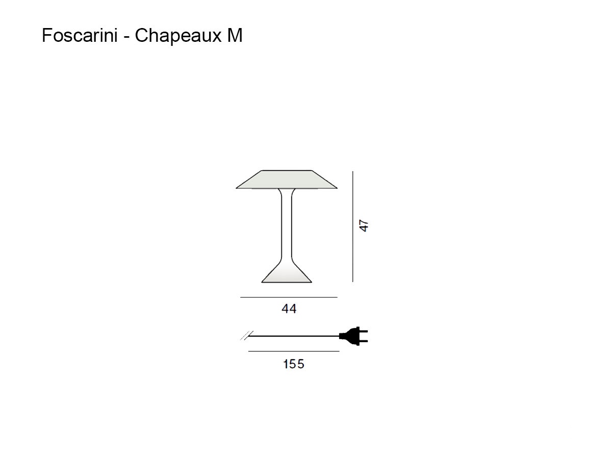 Foscarini Chapeaux Table Lamp