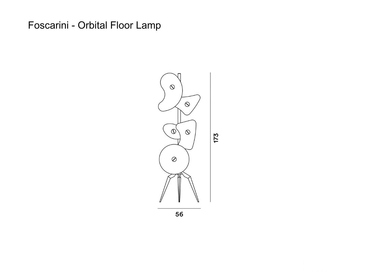 Foscarini Orbital Floor Lamp