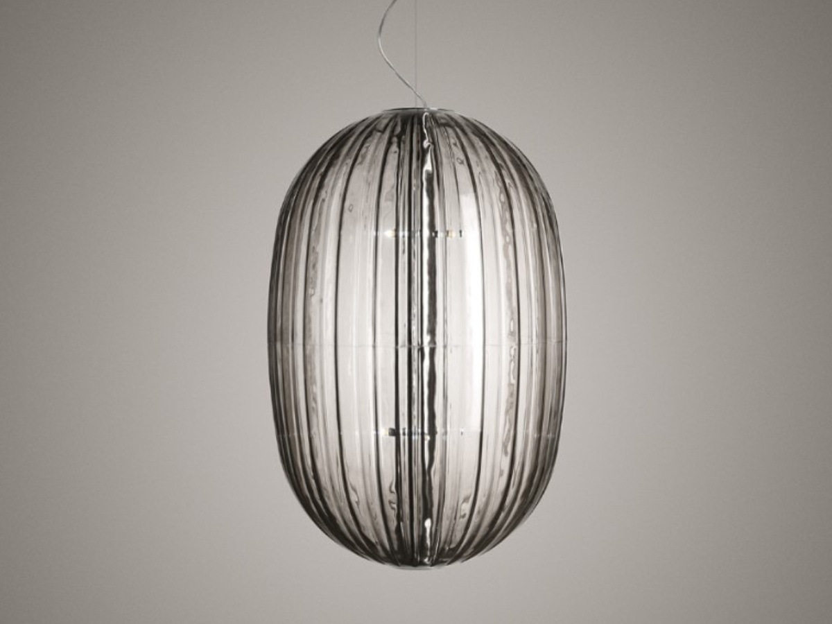 Foscarini Plass Large Suspension Lamp Led Grey