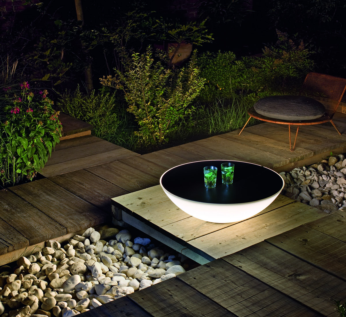 Foscarini Solar Outdoor Floor Lamp Brown