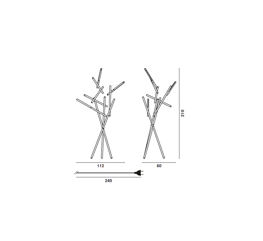 Foscarini Tuareg Floor Lamp