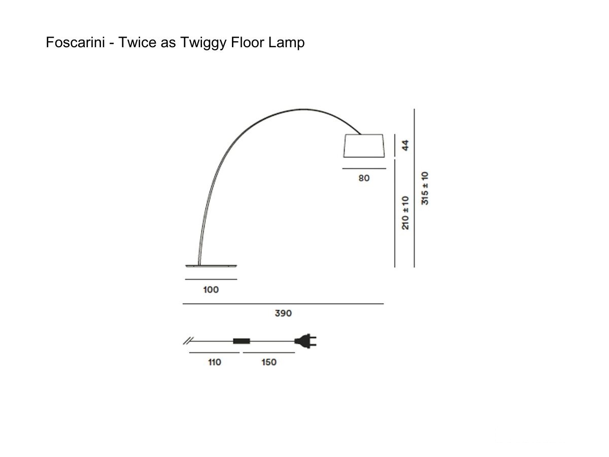 Foscarini Twice As Twiggy Floor Lamp