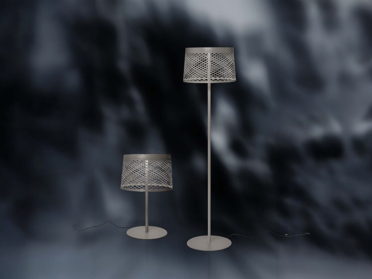 Foscarini Twiggy Grid Outdoor Floor Lamp Reading