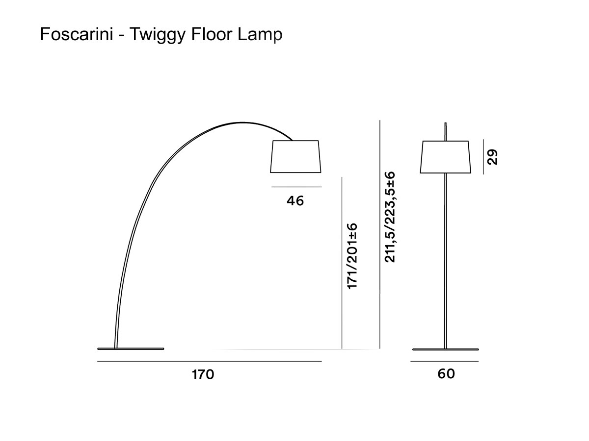 Foscarini Twiggy Floor Lamp