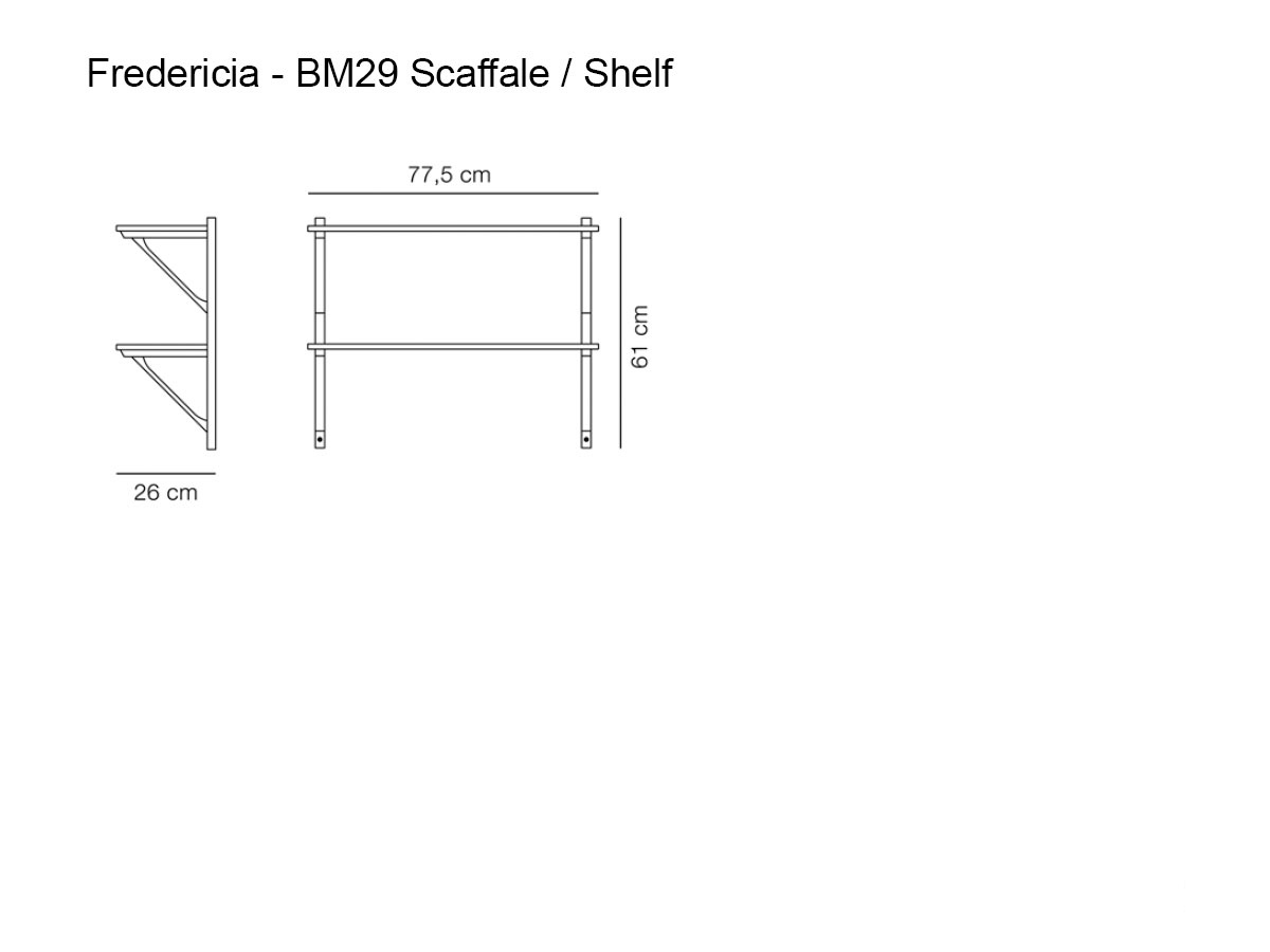 Fredericia Bm29 Shelf