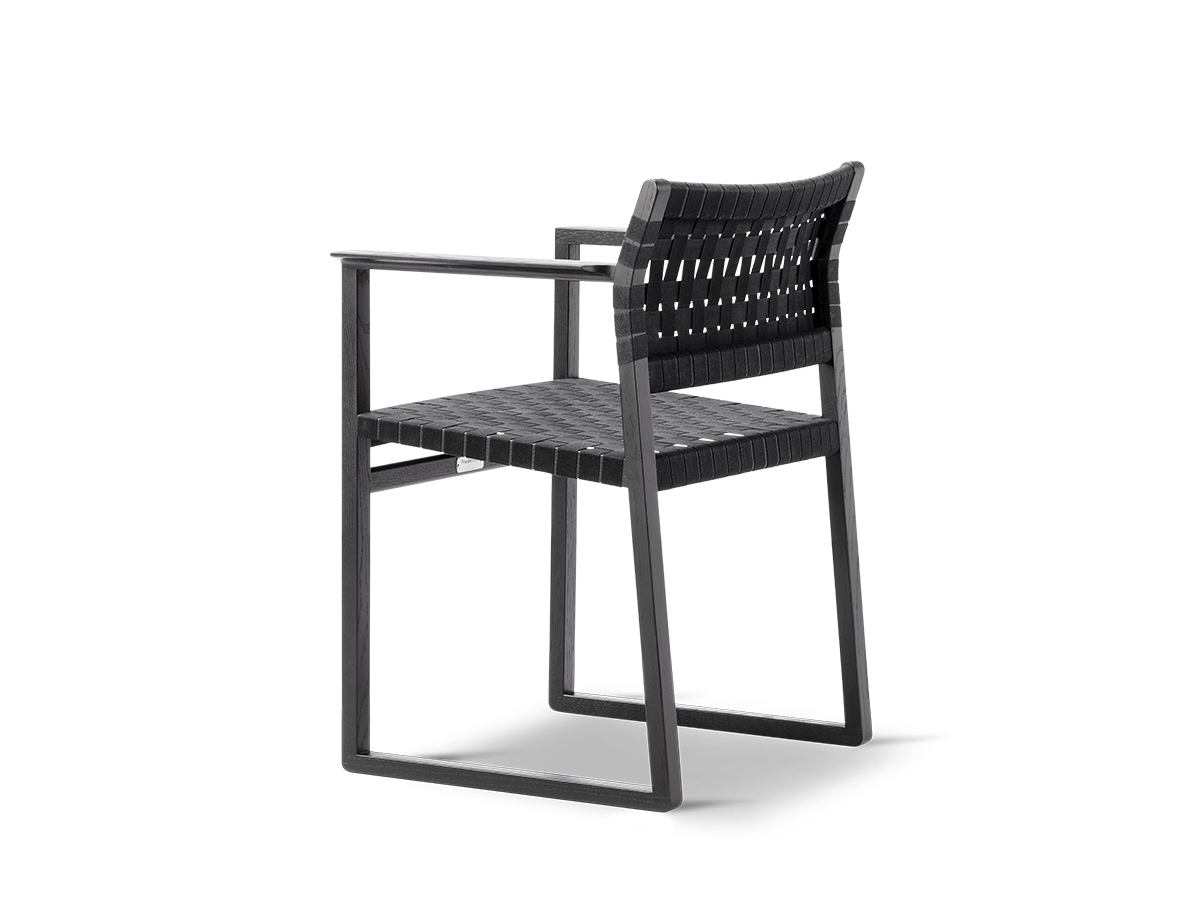 Fredericia Bm62 Armchair Linen Webbing