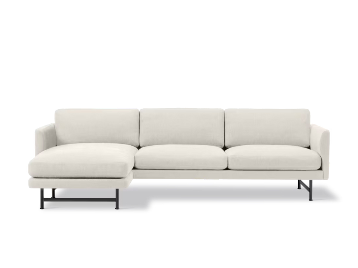 Fredericia Calmo 3 Seater Sofa With Chaise Long Left