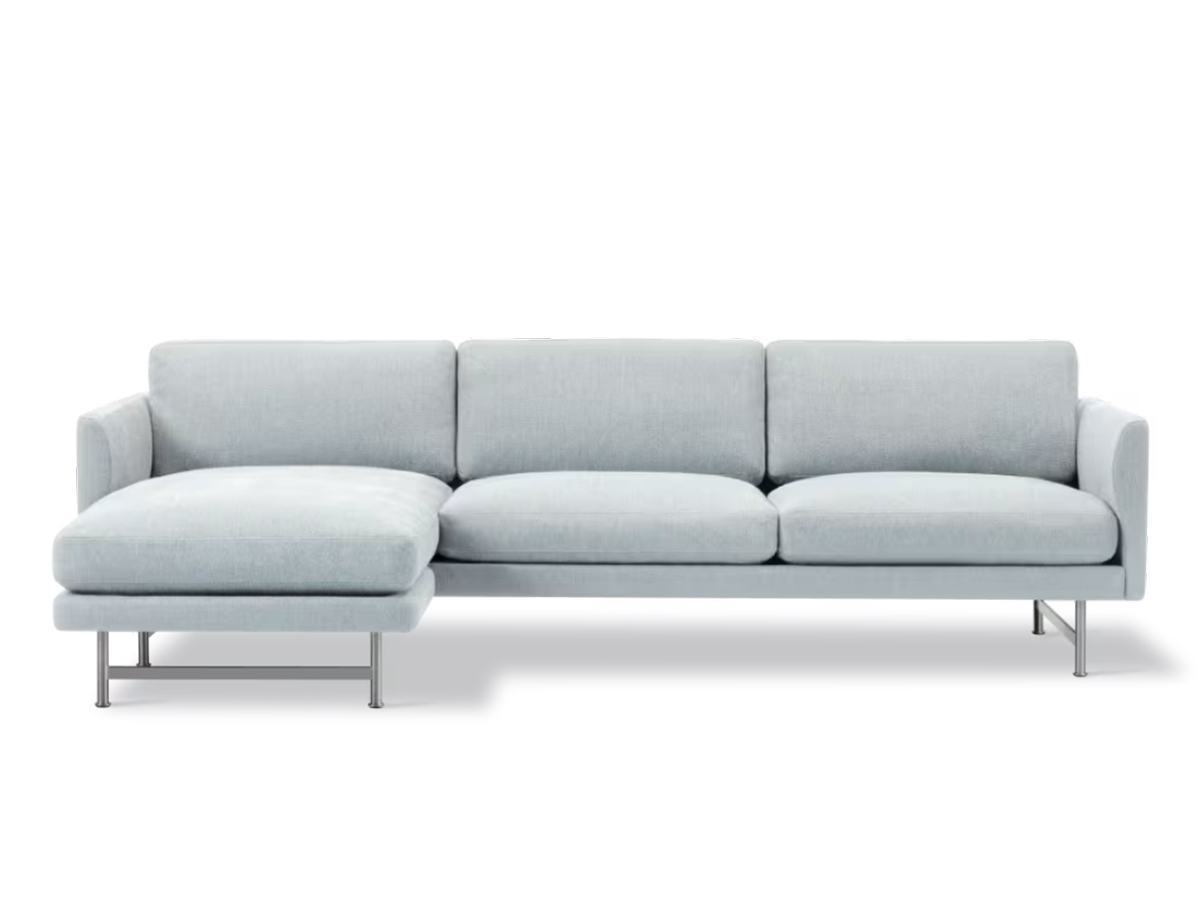 Fredericia Calmo 3 Seater Sofa With Chaise Long Left