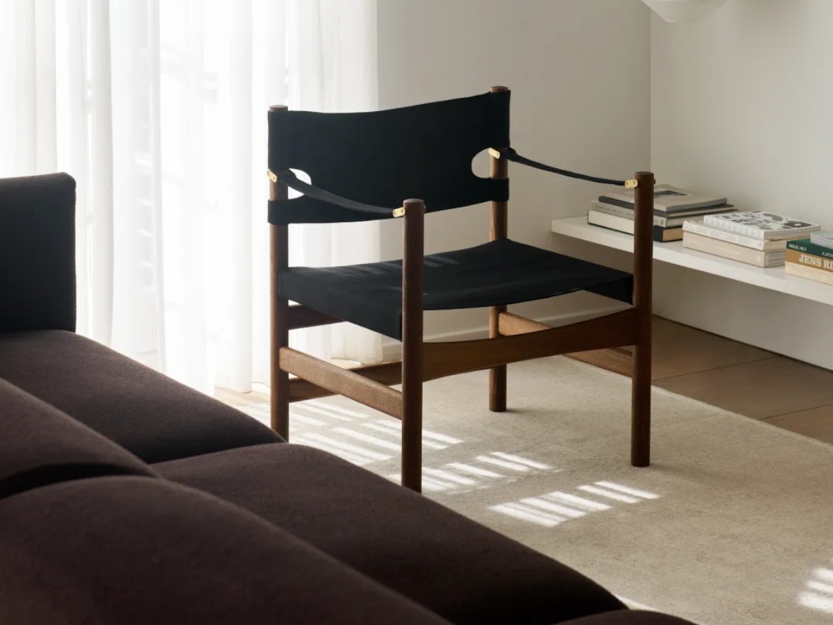 Fredericia Canvas 21 Chair With Armrests
