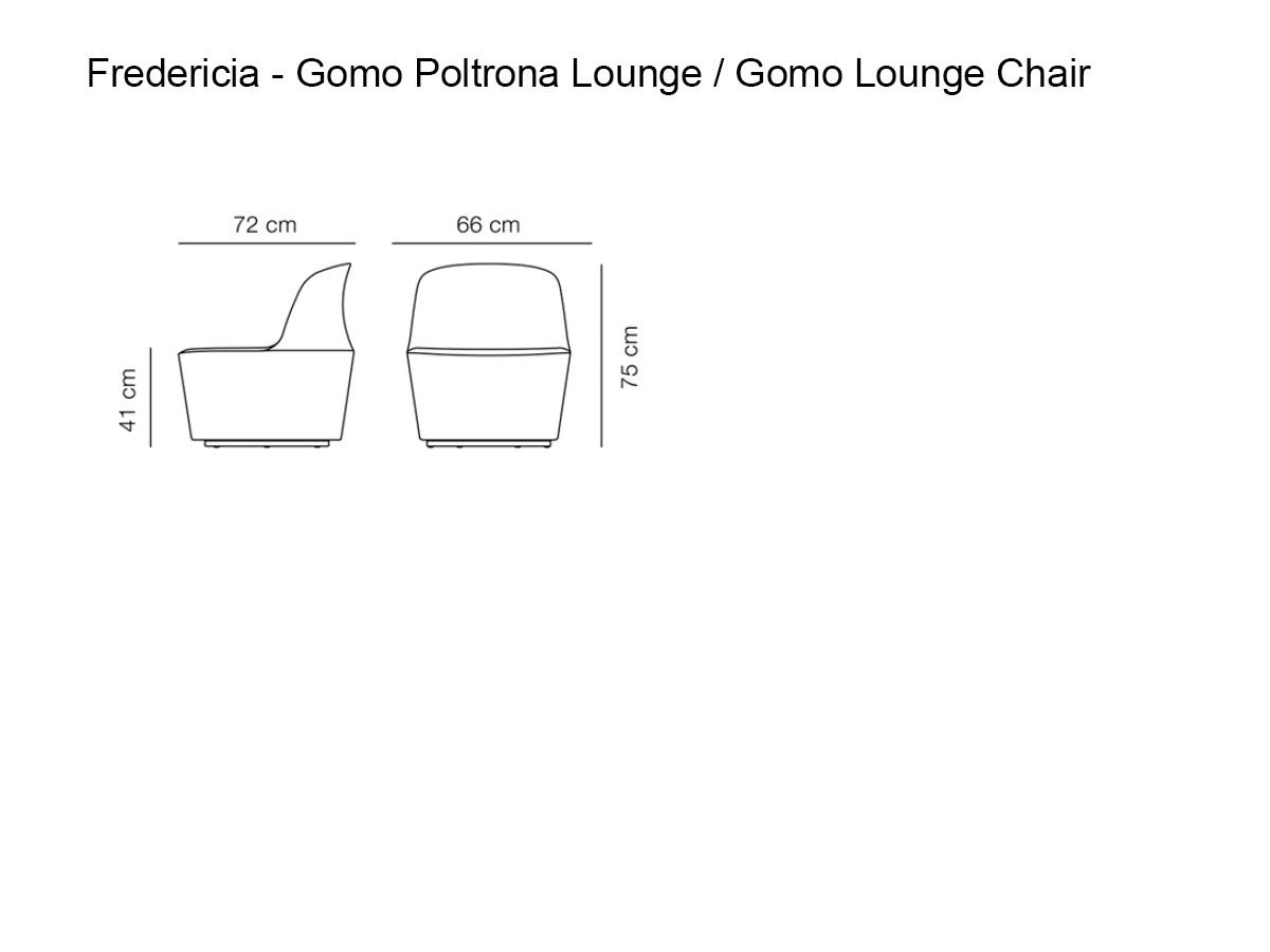 Fredericia Gomo Lounge Chair