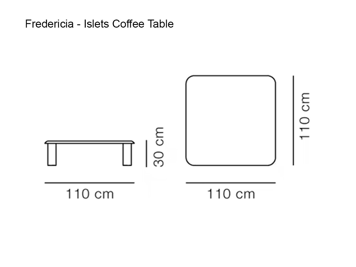 Fredericia Islets Coffee Table