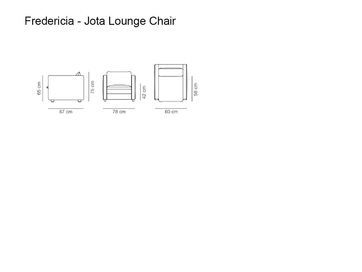 Fredericia Jota Lounge Chair