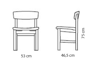 Fredericia Mogensen 3236 Chair
