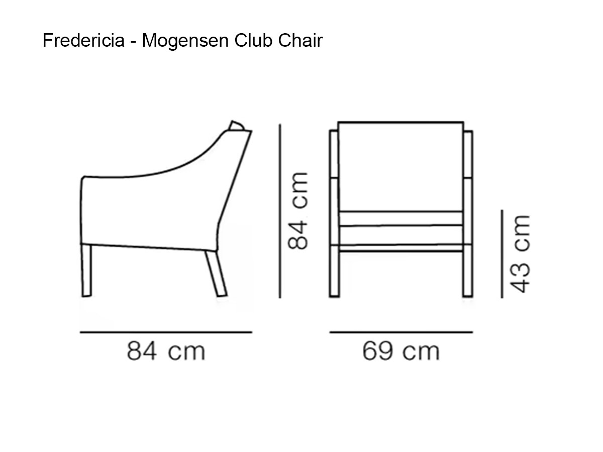 Fredericia Mogensen Club Chair