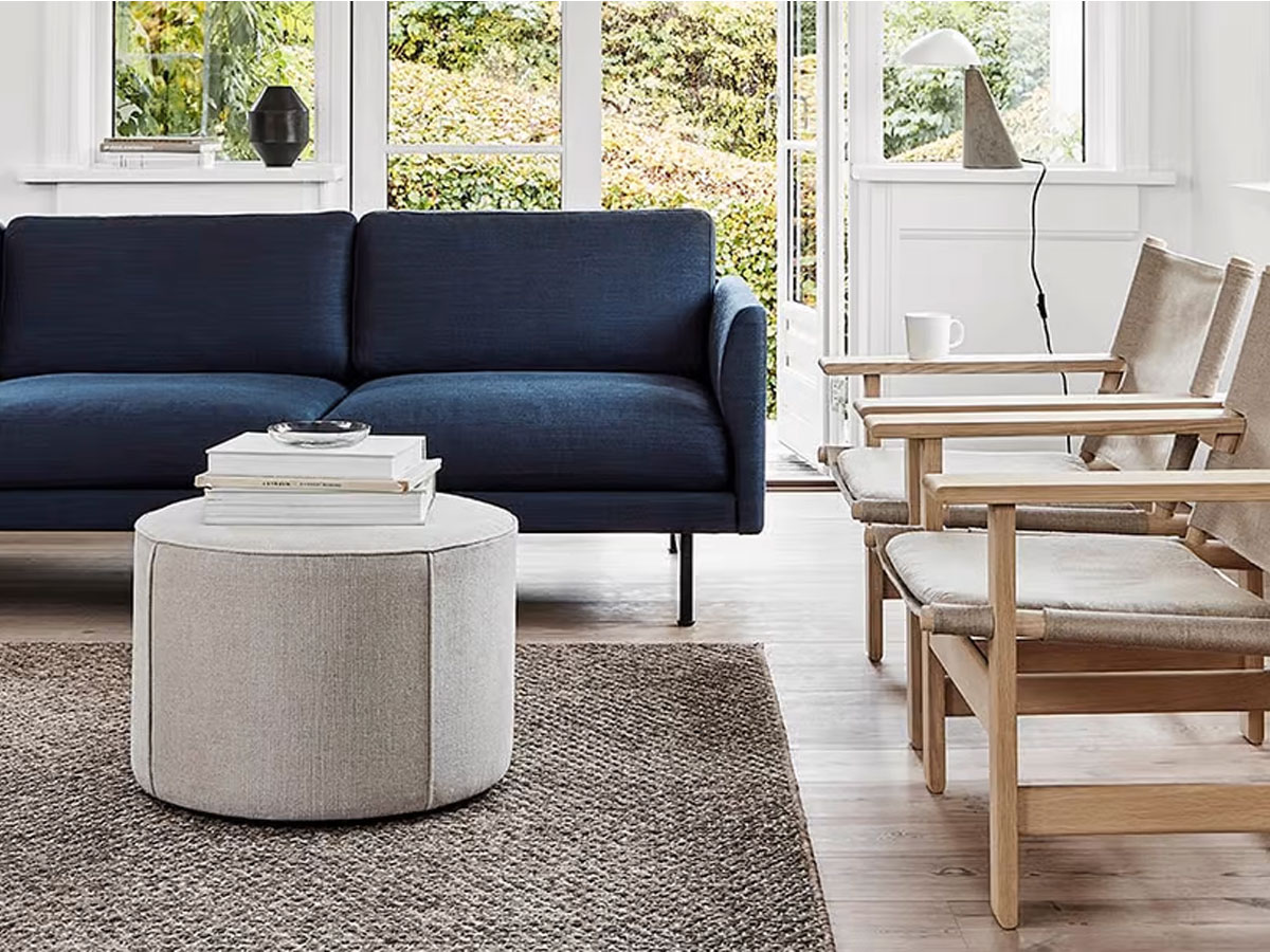 Fredericia Mono Pouf D 55