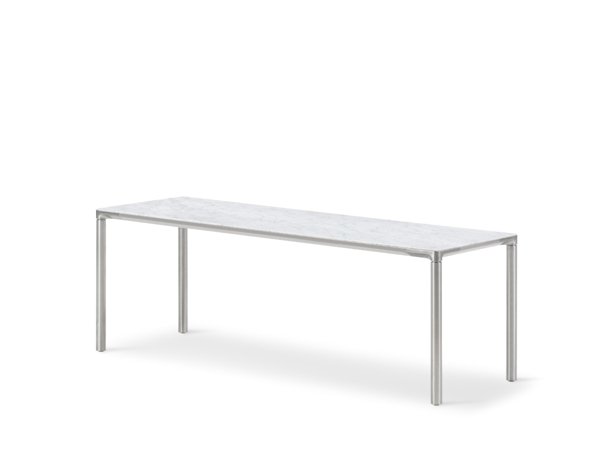 Fredericia Piloti Alu Coffee Table 120x39 Cm