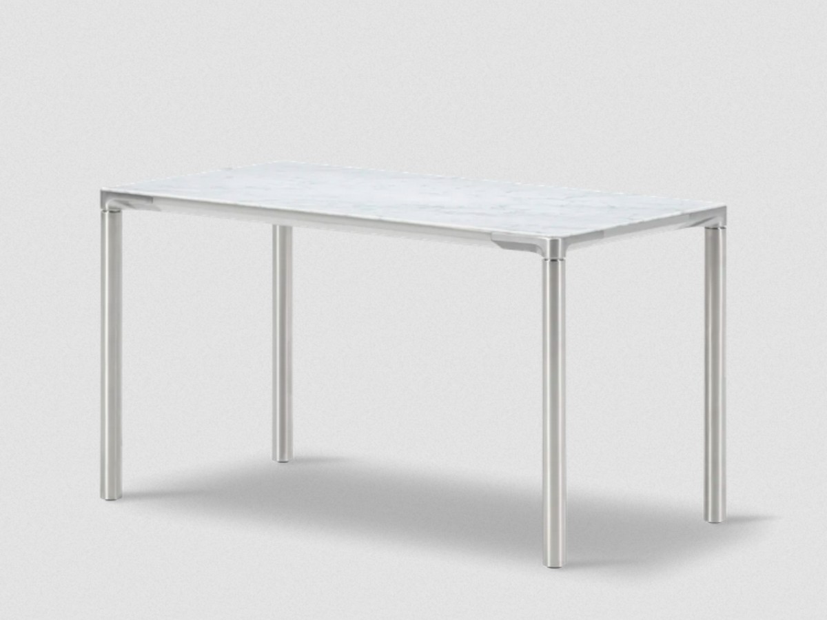 Fredericia Piloti Alu Coffee Table 75x39 Cm