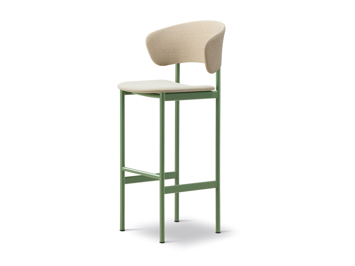 Fredericia Plan Stool Modernist Green Steelcut Quartet 924