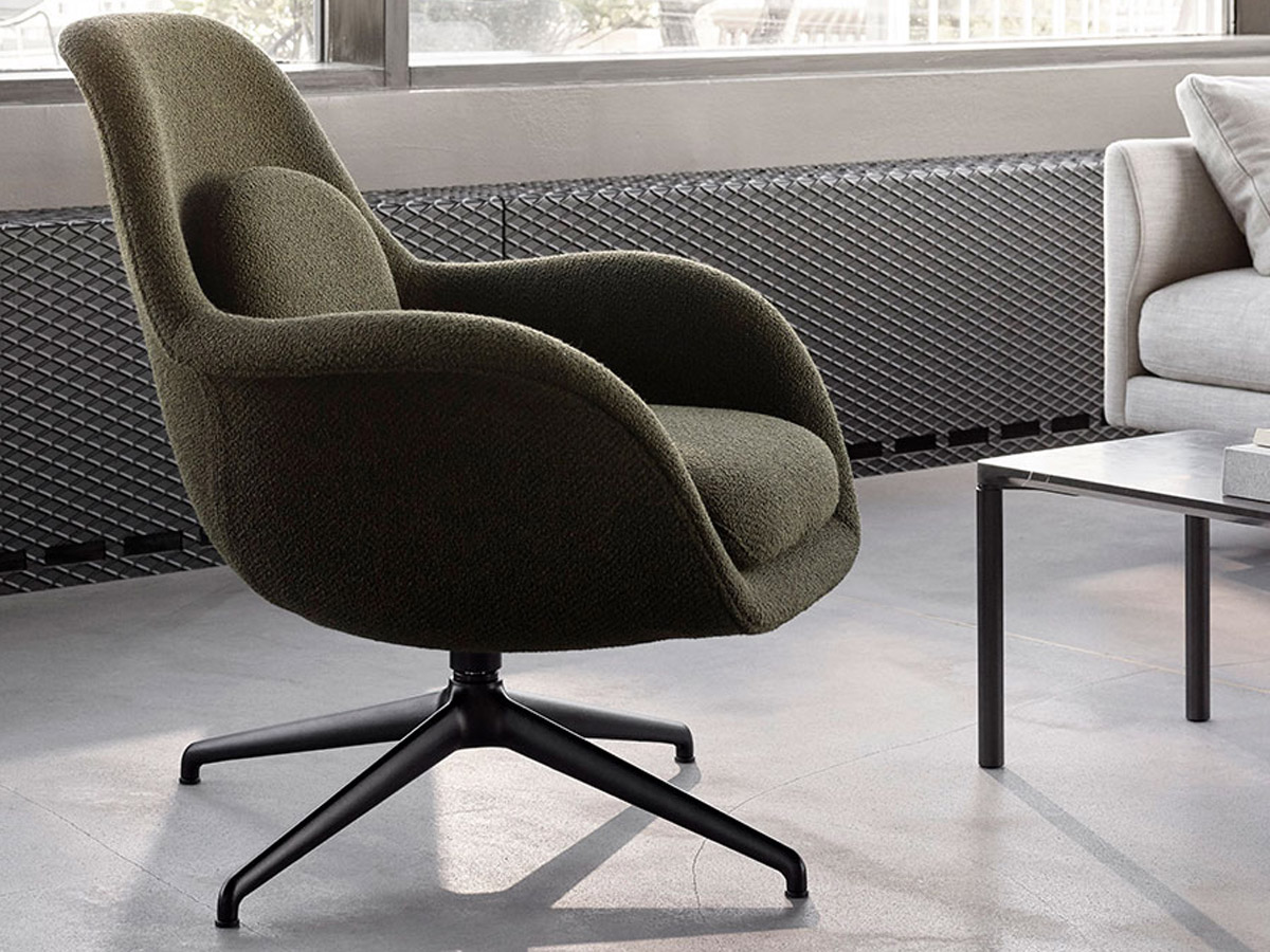 Fredericia Swoon Lounge Petit Swivel Base