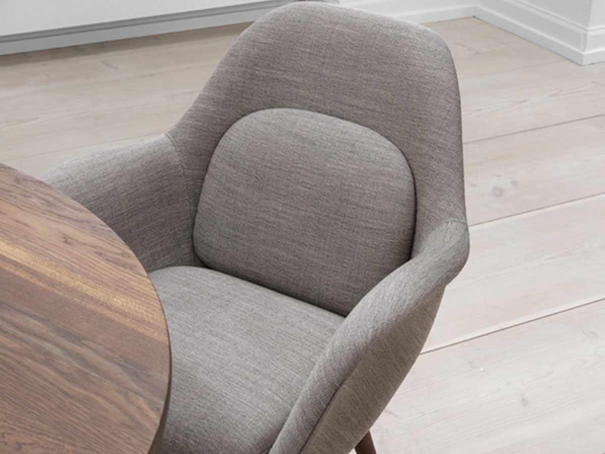 Fredericia Swoon Lounge Petit Wood Base