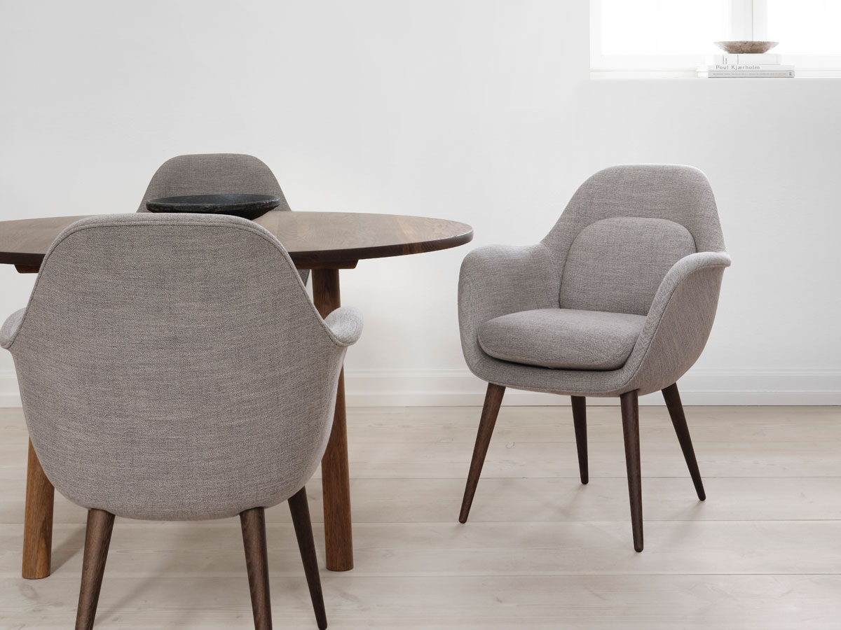 Fredericia Swoon Chair Wood Base