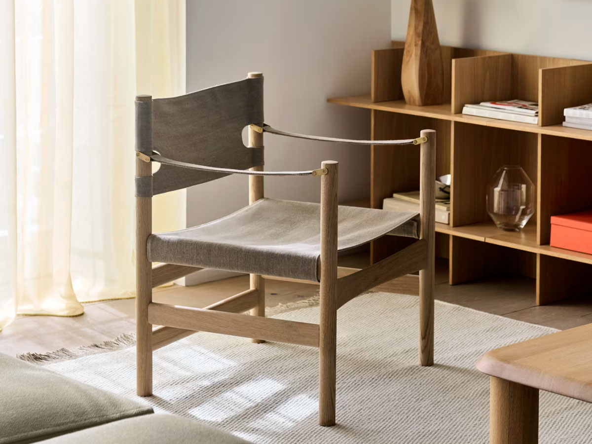 Fredericia The Canvas Chair Light Oak