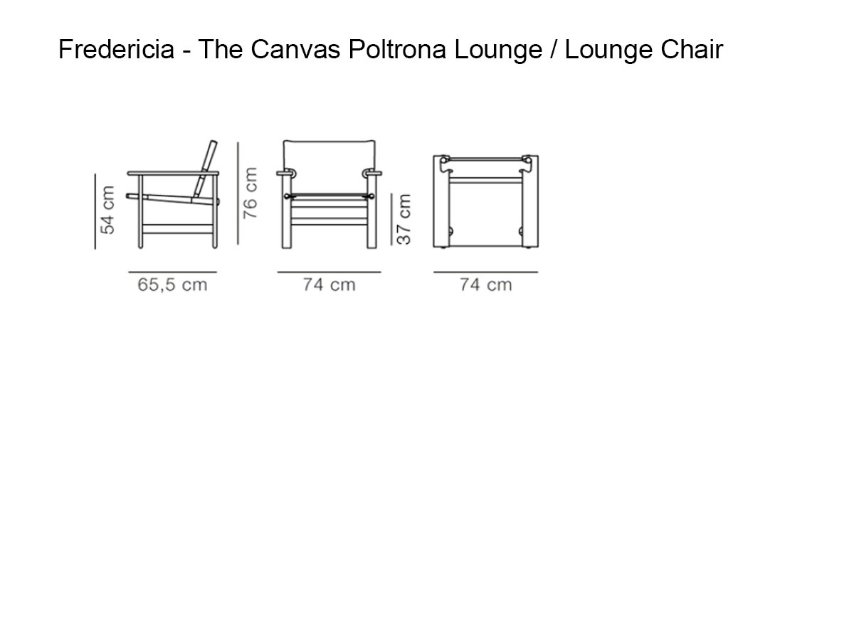 Fredericia The Canvas Chair
