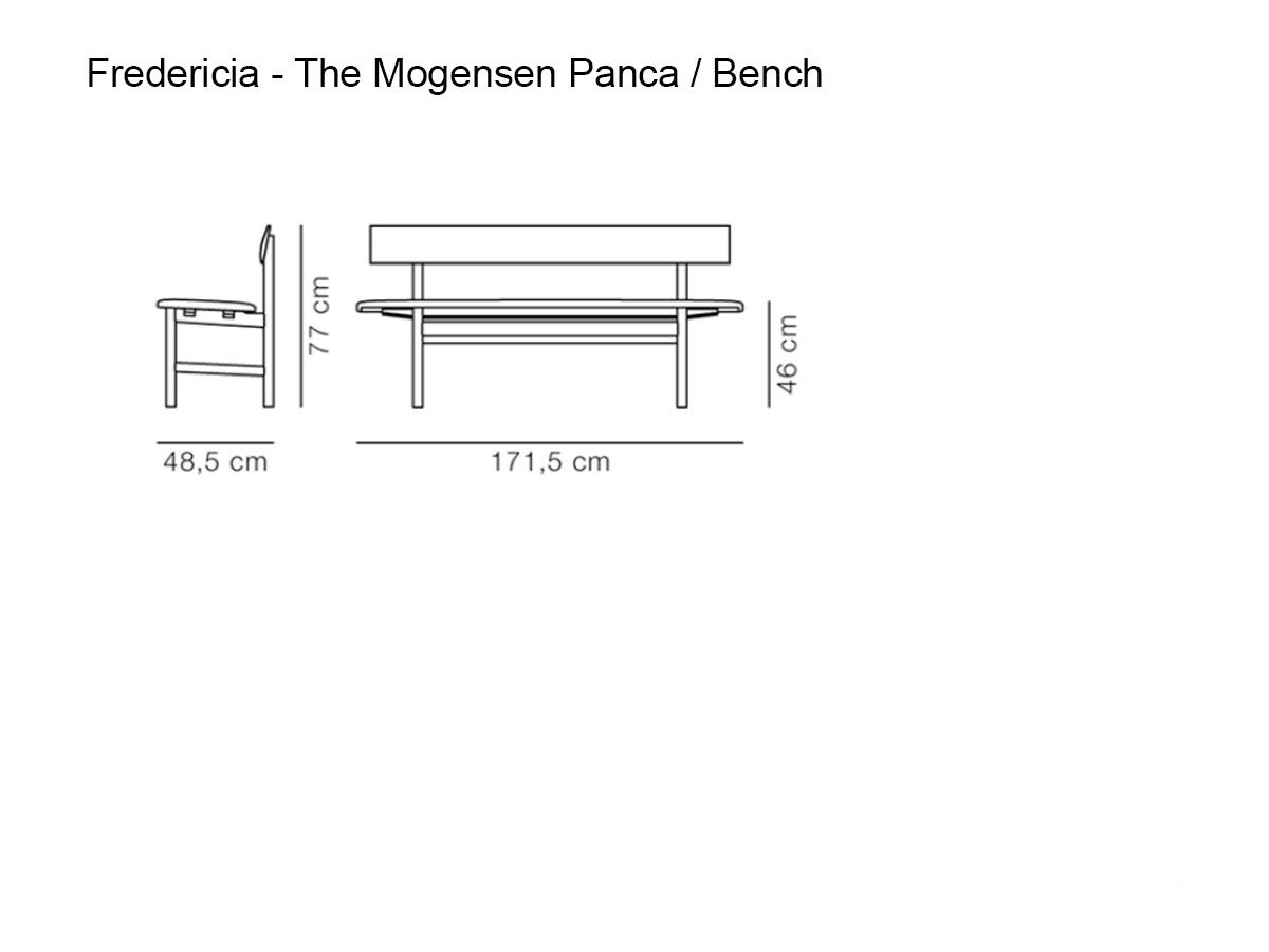 Fredericia The Mogensen Bench