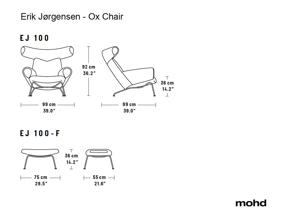 Fredericia Wegner Ox Armchair