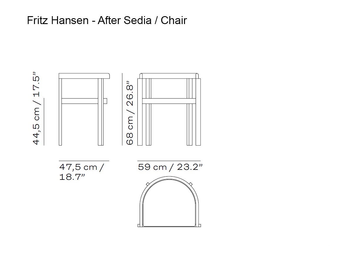 Fritz Hansen After Chair