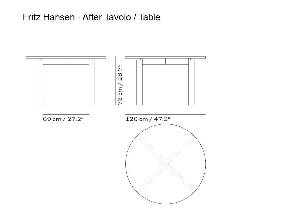 Fritz Hansen After Table