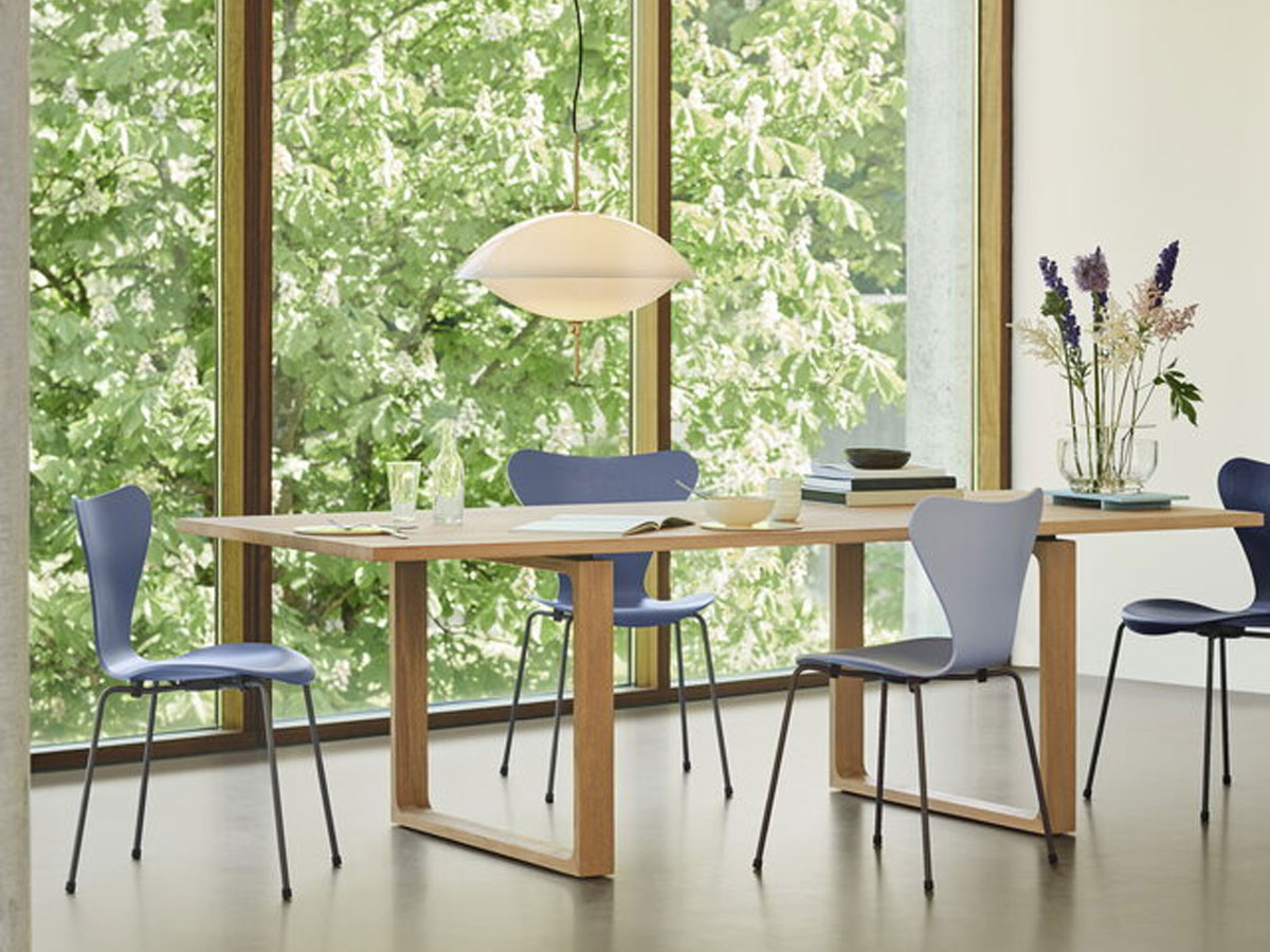 Fritz Hansen Clamtm Suspension Lamp D44 Opalbrass
