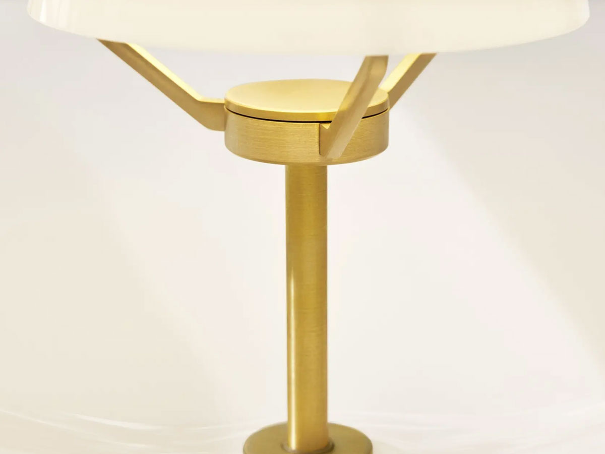 Fritz Hansen Clamtm Suspension Lamp D44 Opalbrass