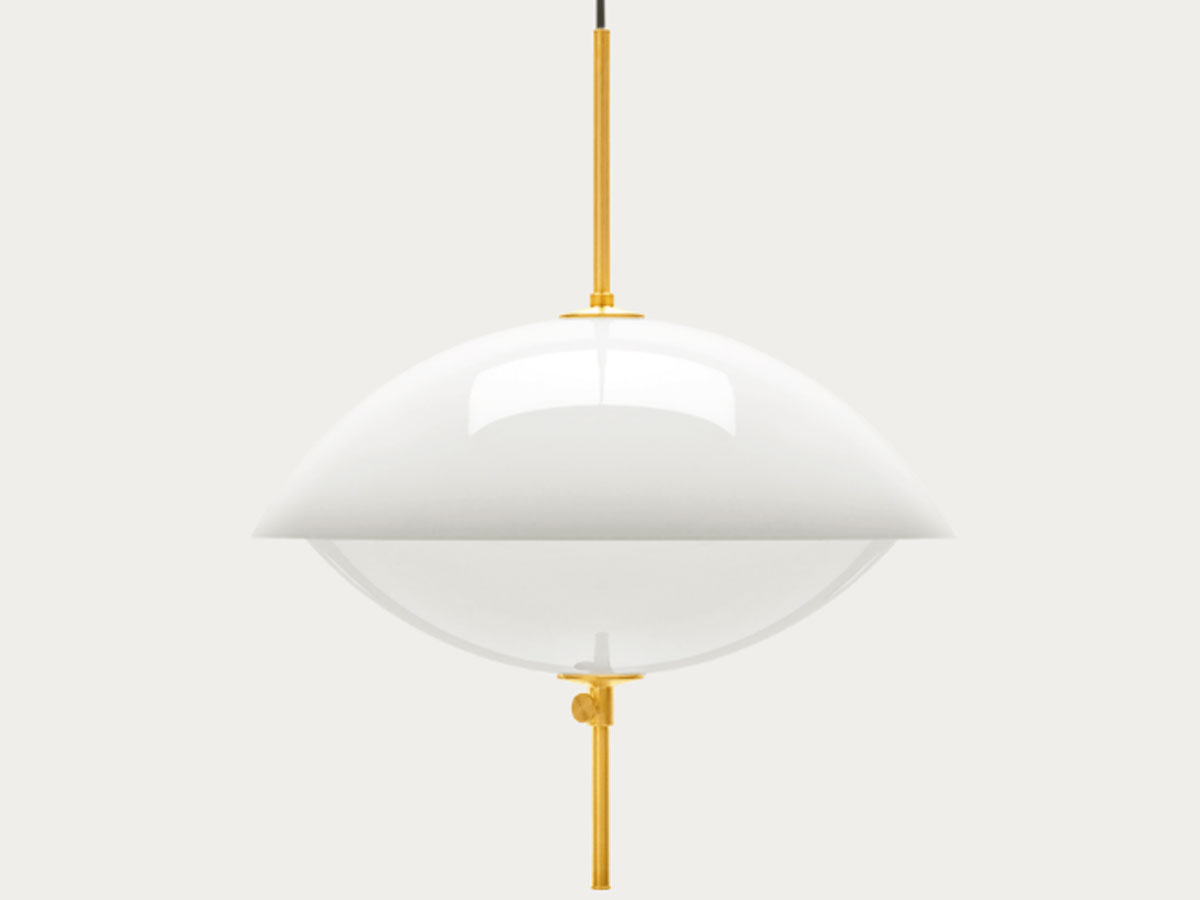 Fritz Hansen Clamtm Suspension Lamp D55 Biancoottone