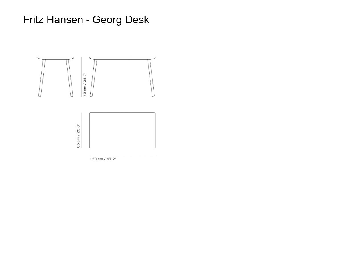 Fritz Hansen Georg Desk