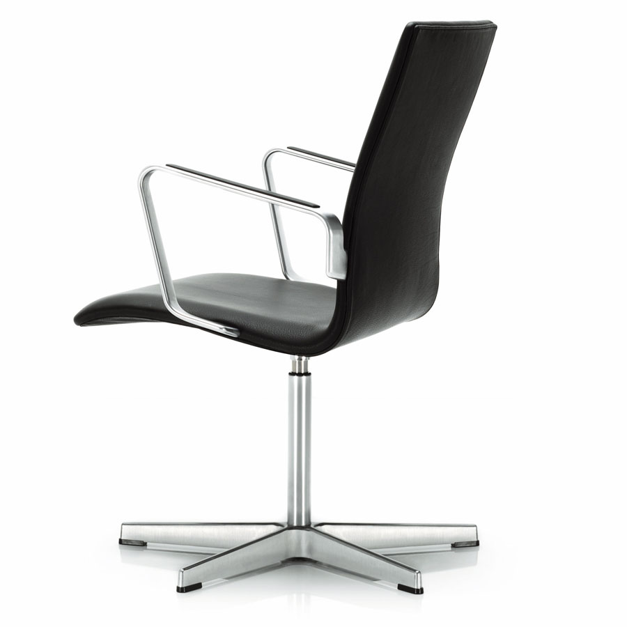 Fritz Hansen Oxford Office Armchair Medium Back With Armrests