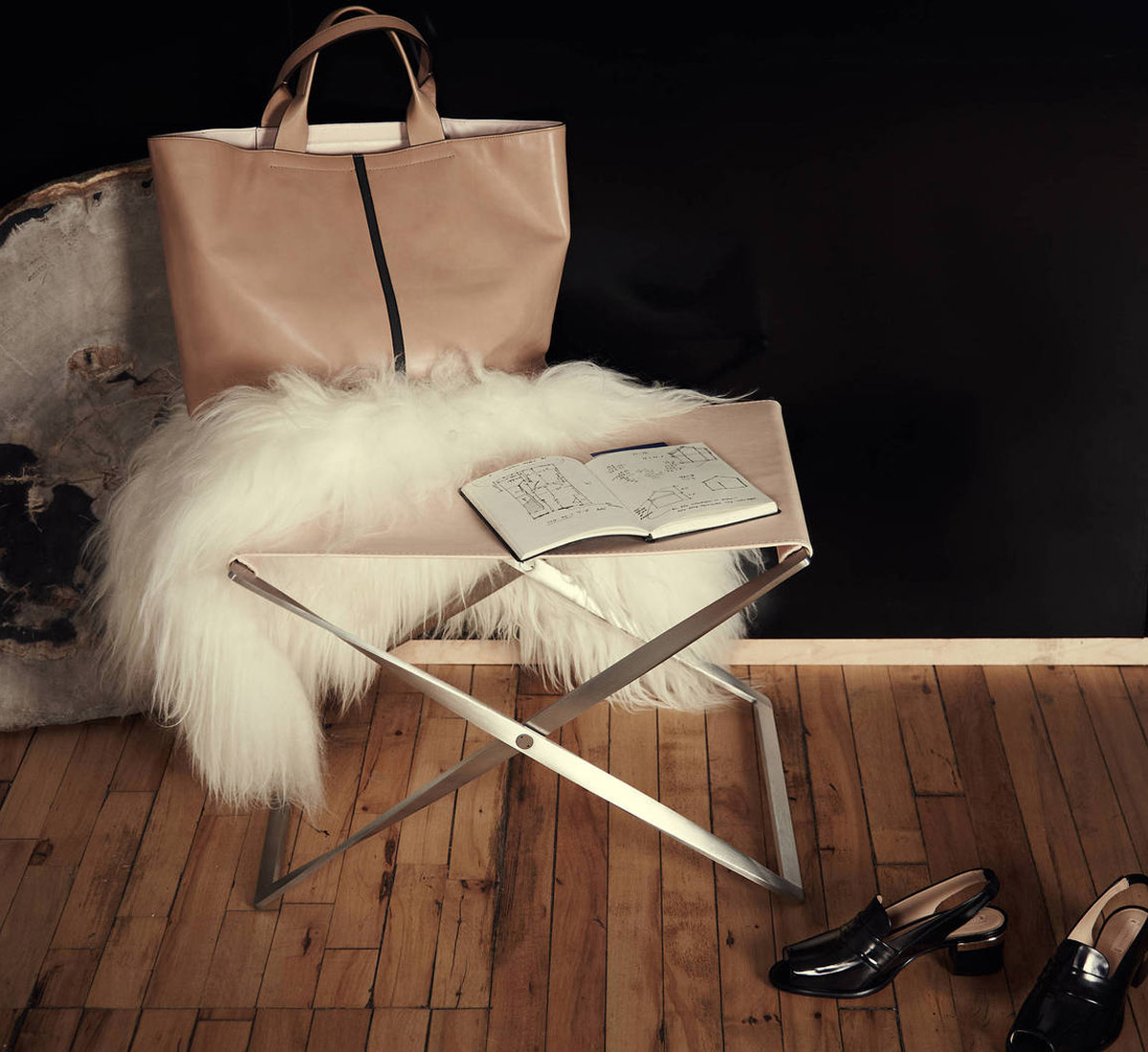 Fritz Hansen Pk 91 Folding Stool