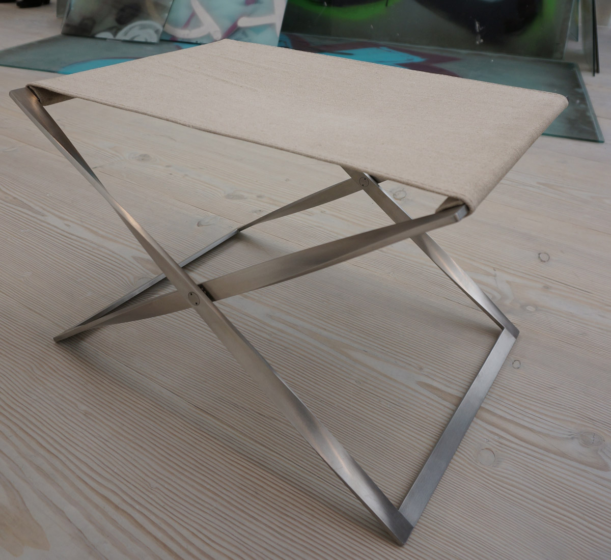 Fritz Hansen Pk 91 Folding Stool
