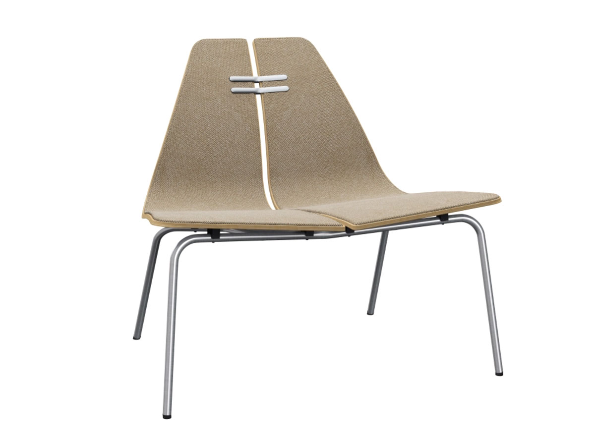Fritz Hansen Pk23tm Lounge Chair Front Upholstered