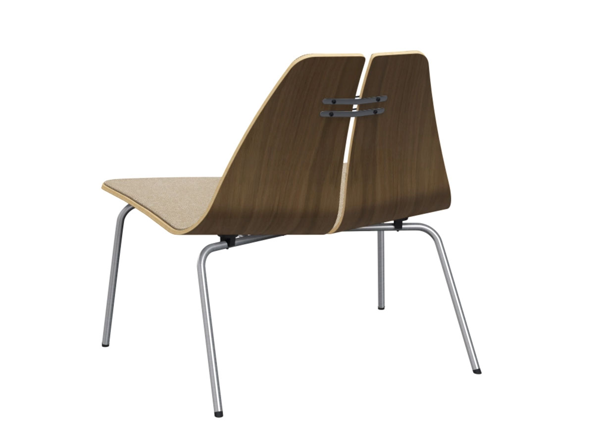 Fritz Hansen Pk23tm Lounge Chair Front Upholstered
