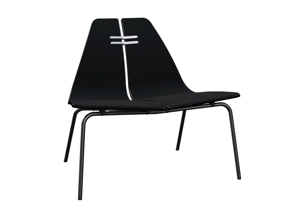 Fritz Hansen Pk23tm Lounge Chair Front Upholstered
