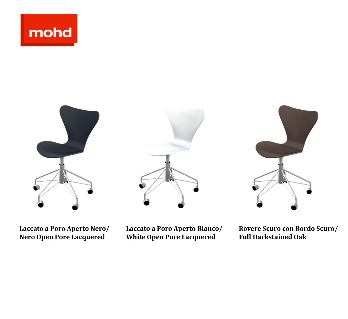 Fritz Hansen Series 7 Swivel Chair