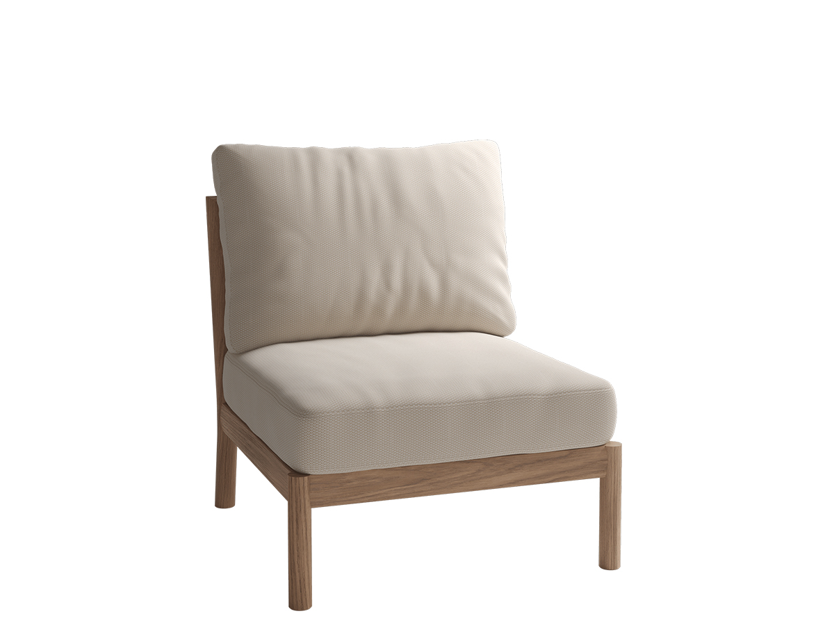 Fritz Hansen Tradition Outdoor Modular Sofa Spacer Module