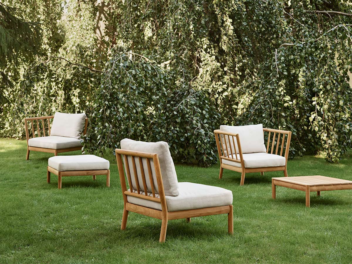 Fritz Hansen Tradition Outdoor Lounge Chair