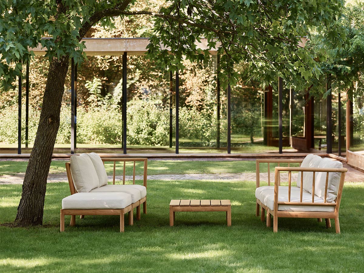 Fritz Hansen Tradition Outdoor Pouf